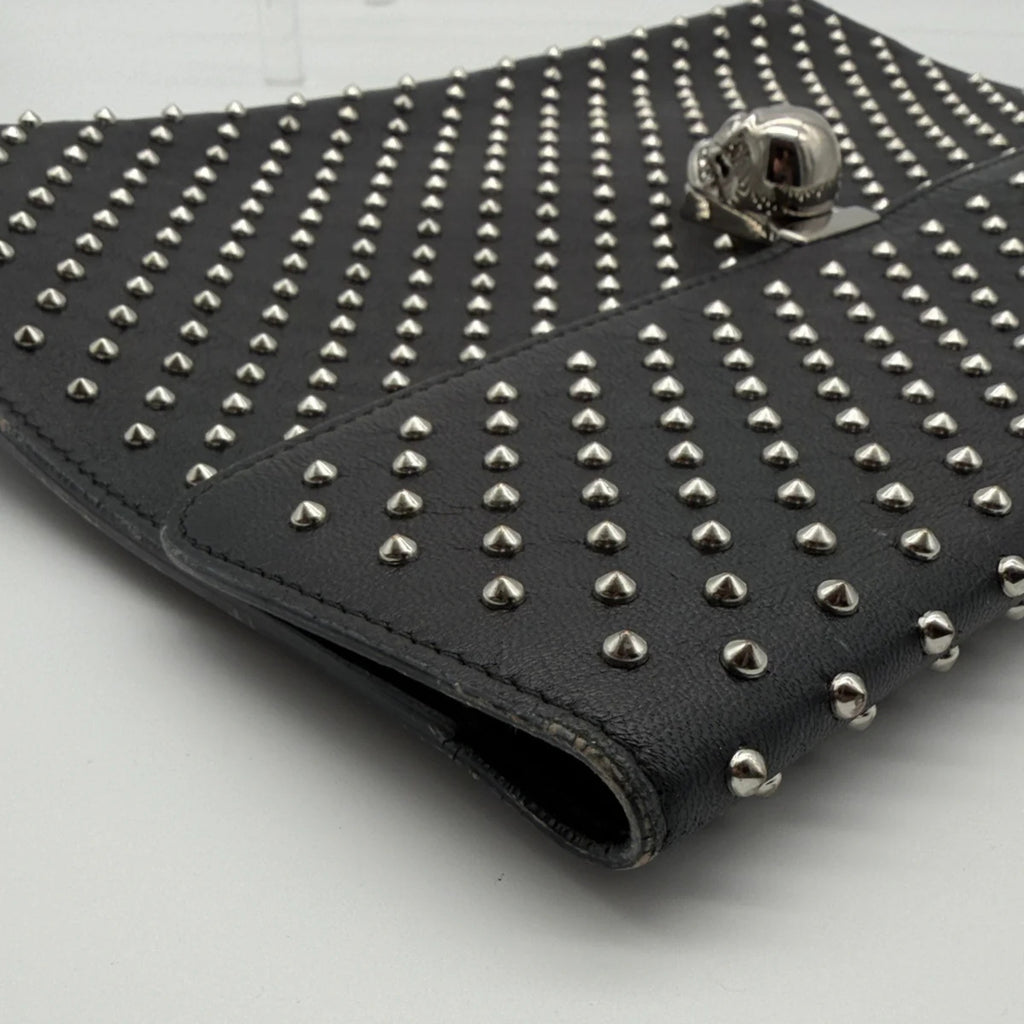 Alexander McQueen  Pochette Skull de Cuero