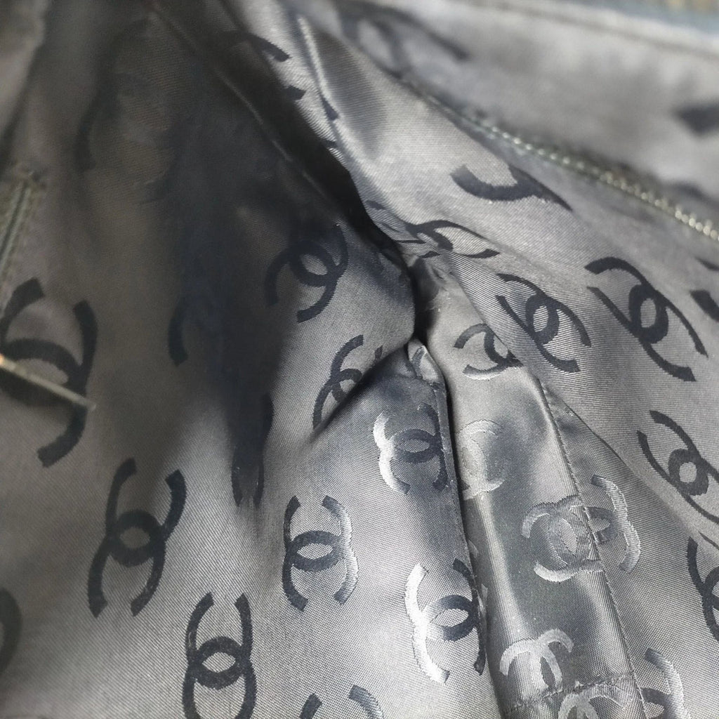Chanel CC Denim Shoulder Bag