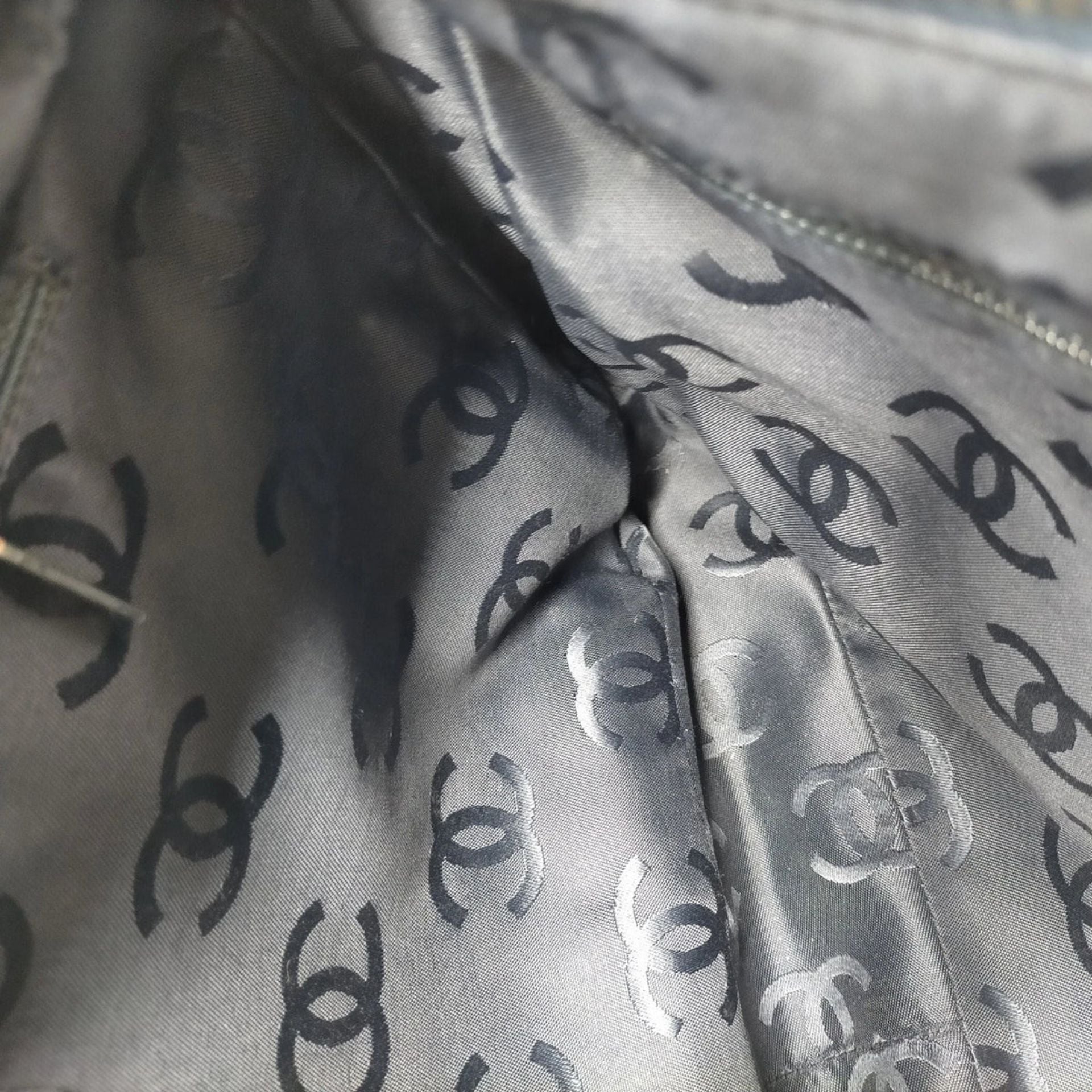 Chanel CC Denim Shoulder Bag