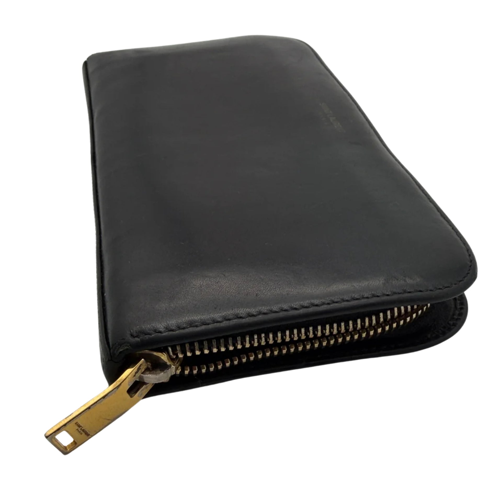 Saint Laurent Rive Gauche Leather Wallet