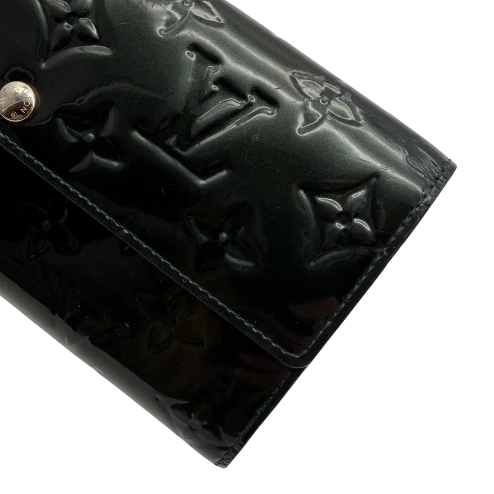 Louis Vuitton Sarah Monogram Vernis - Deep Emerald Green