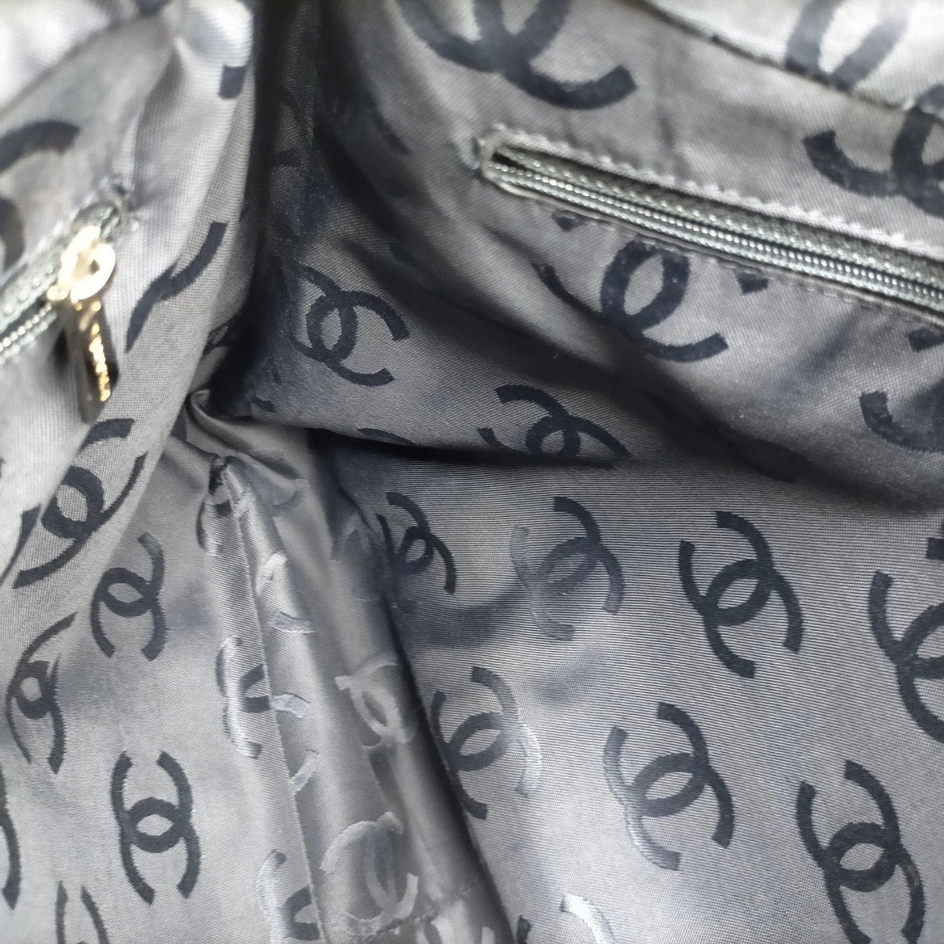 Chanel CC Denim Shoulder Bag