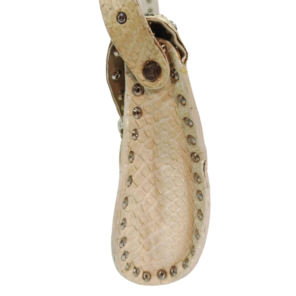 Céline Python Leather Poulbot Shoulder Bag