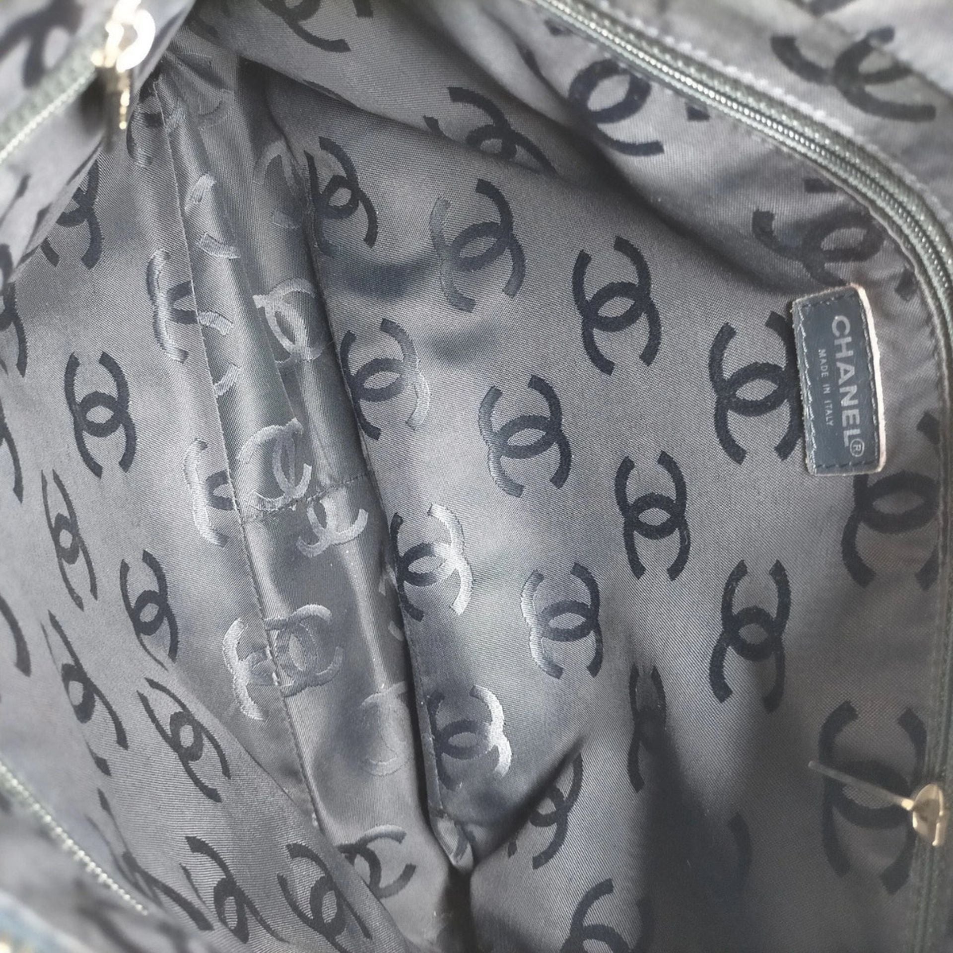 Chanel CC Denim Shoulder Bag