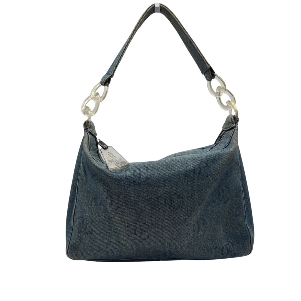 Chanel CC Denim Shoulder Bag