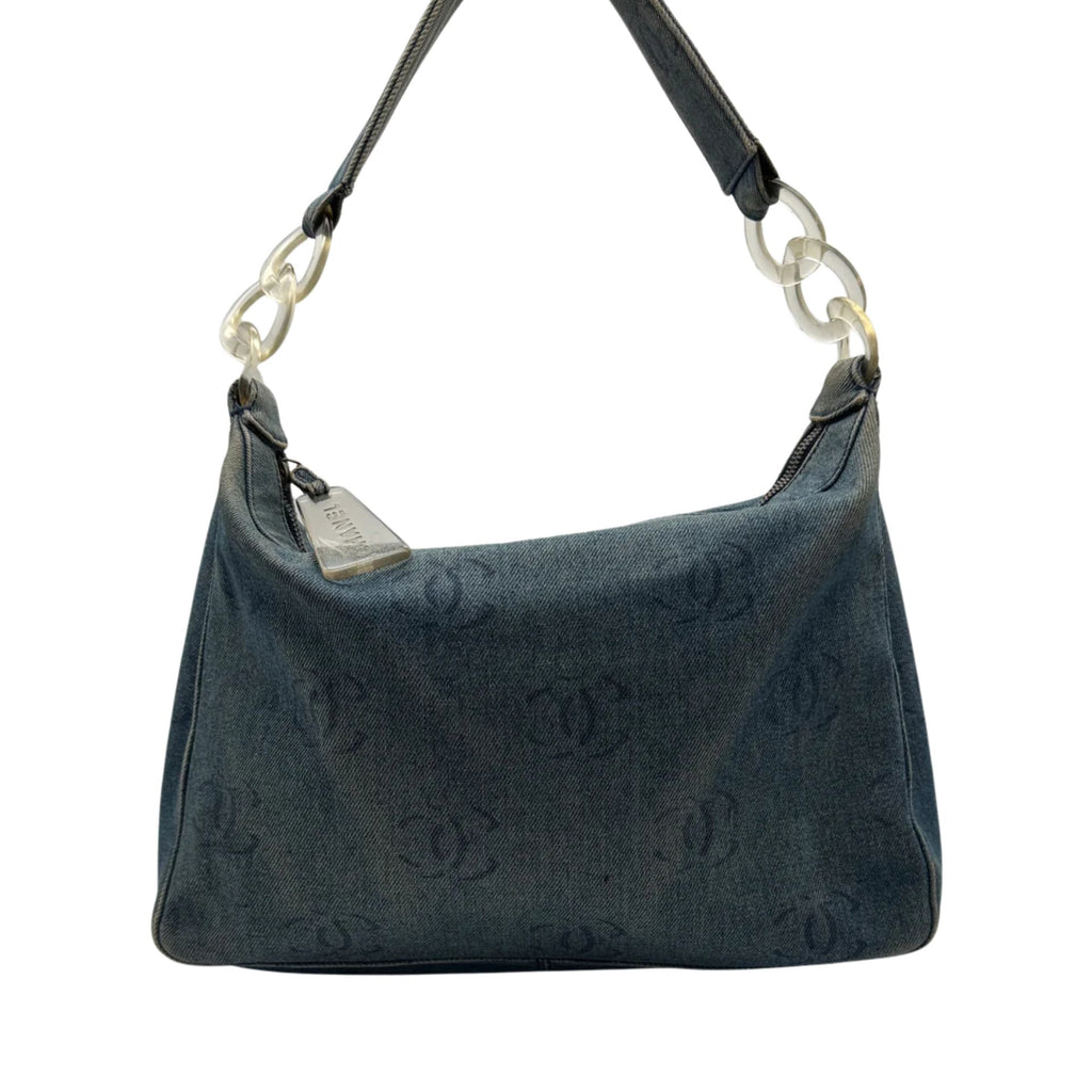 Chanel CC Denim Shoulder Bag