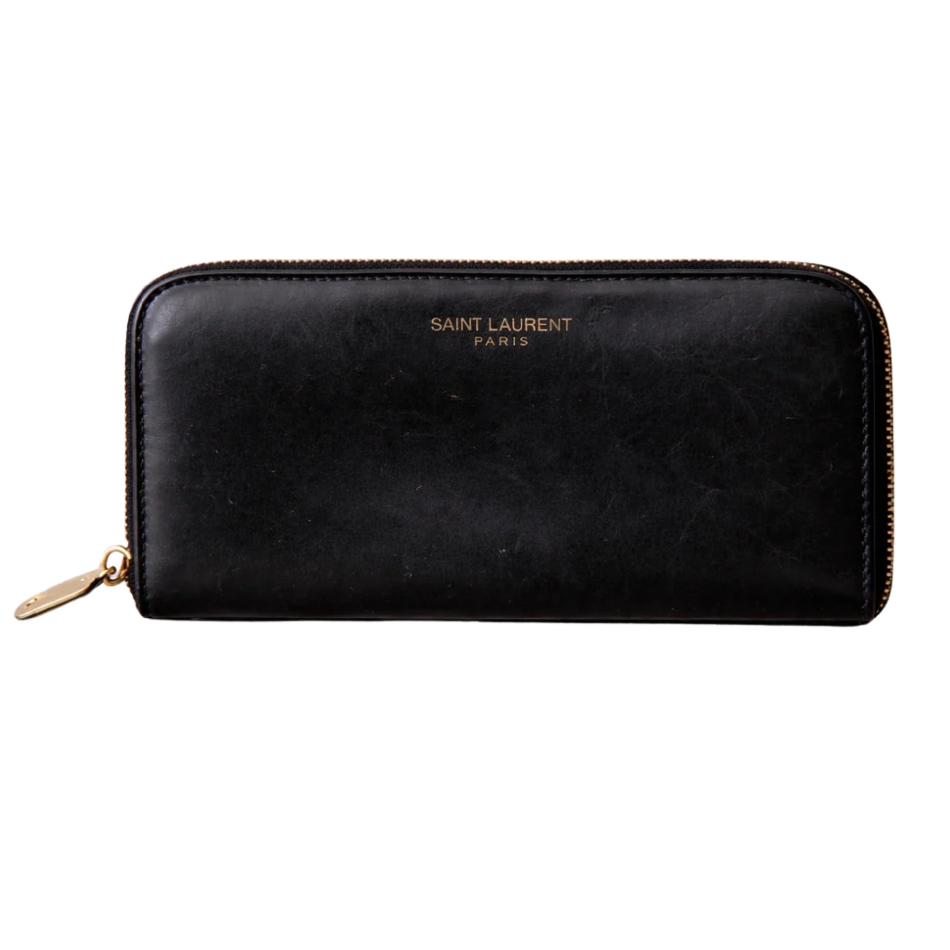 Saint Laurent Rive Gauche Leather Wallet