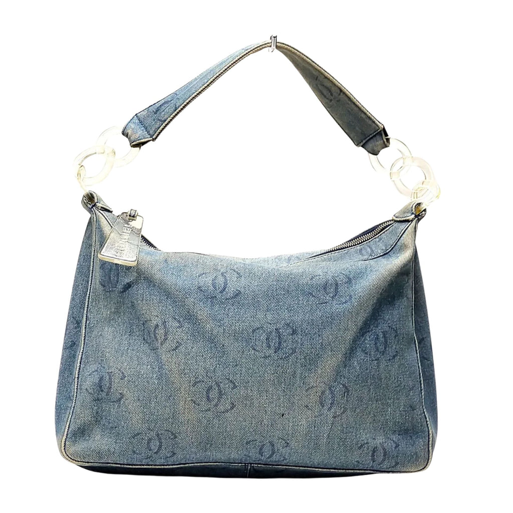 Chanel CC Denim Shoulder Bag