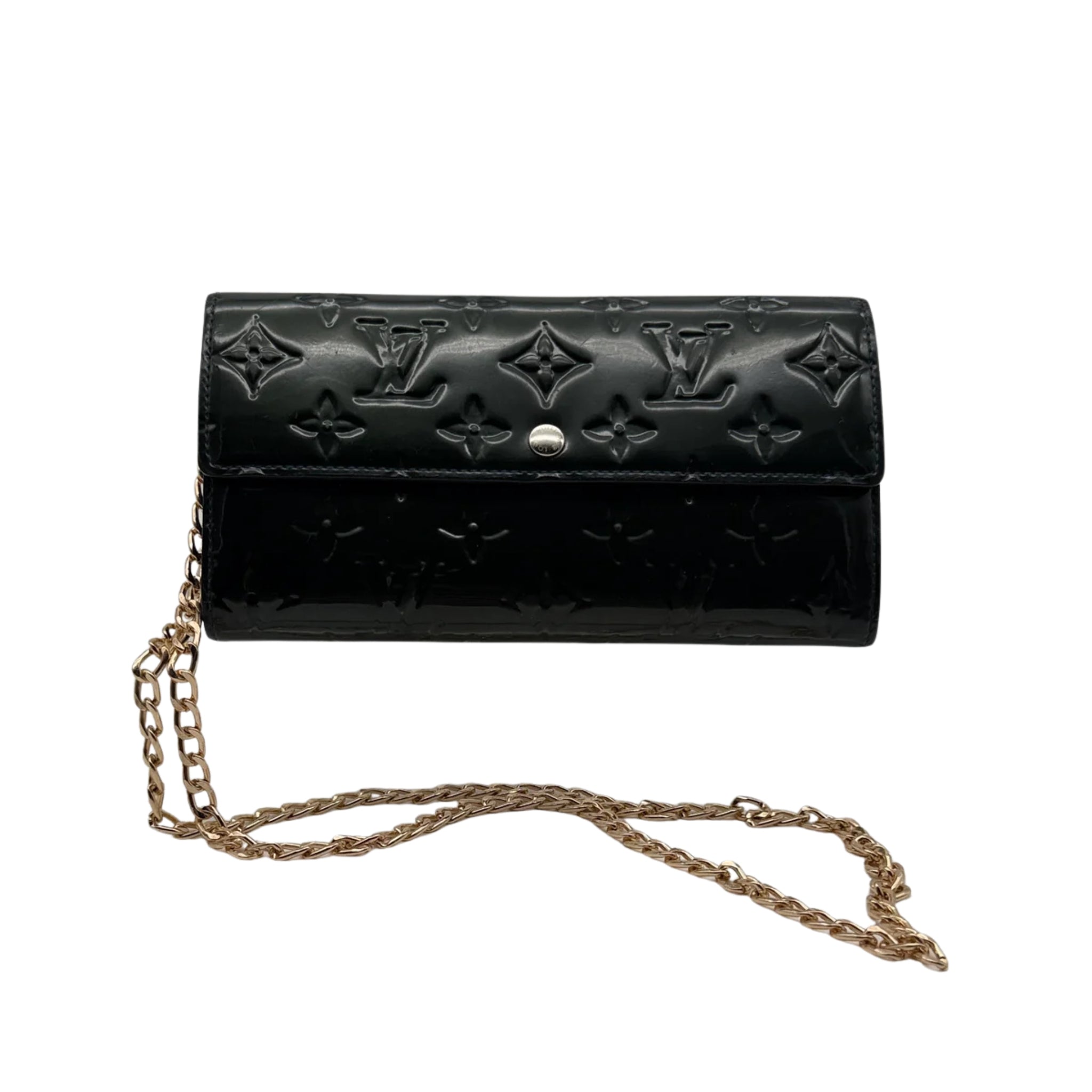 Louis Vuitton Sarah Monogram Vernis - Deep Emerald Green