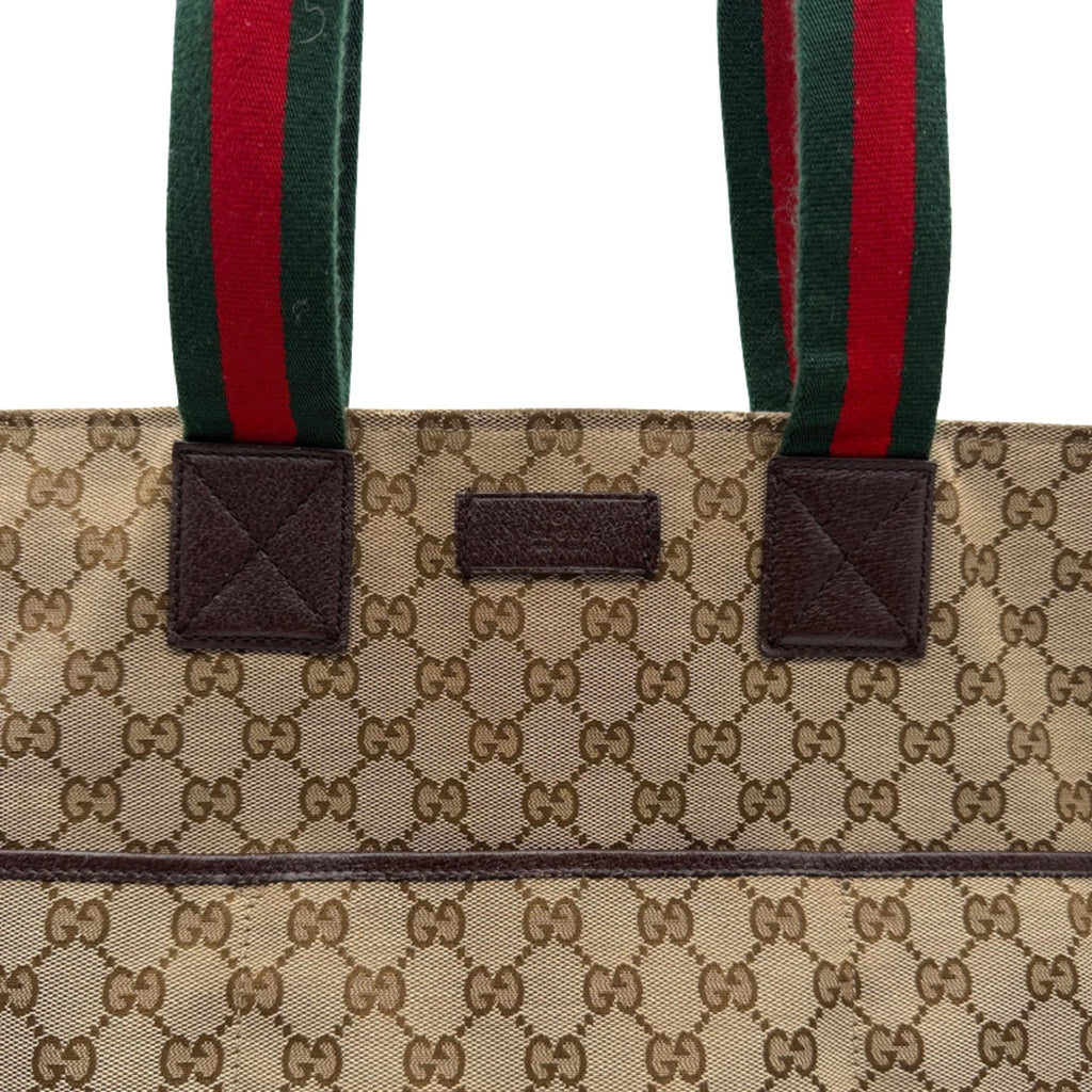 Gucci Canvas Tote Bag