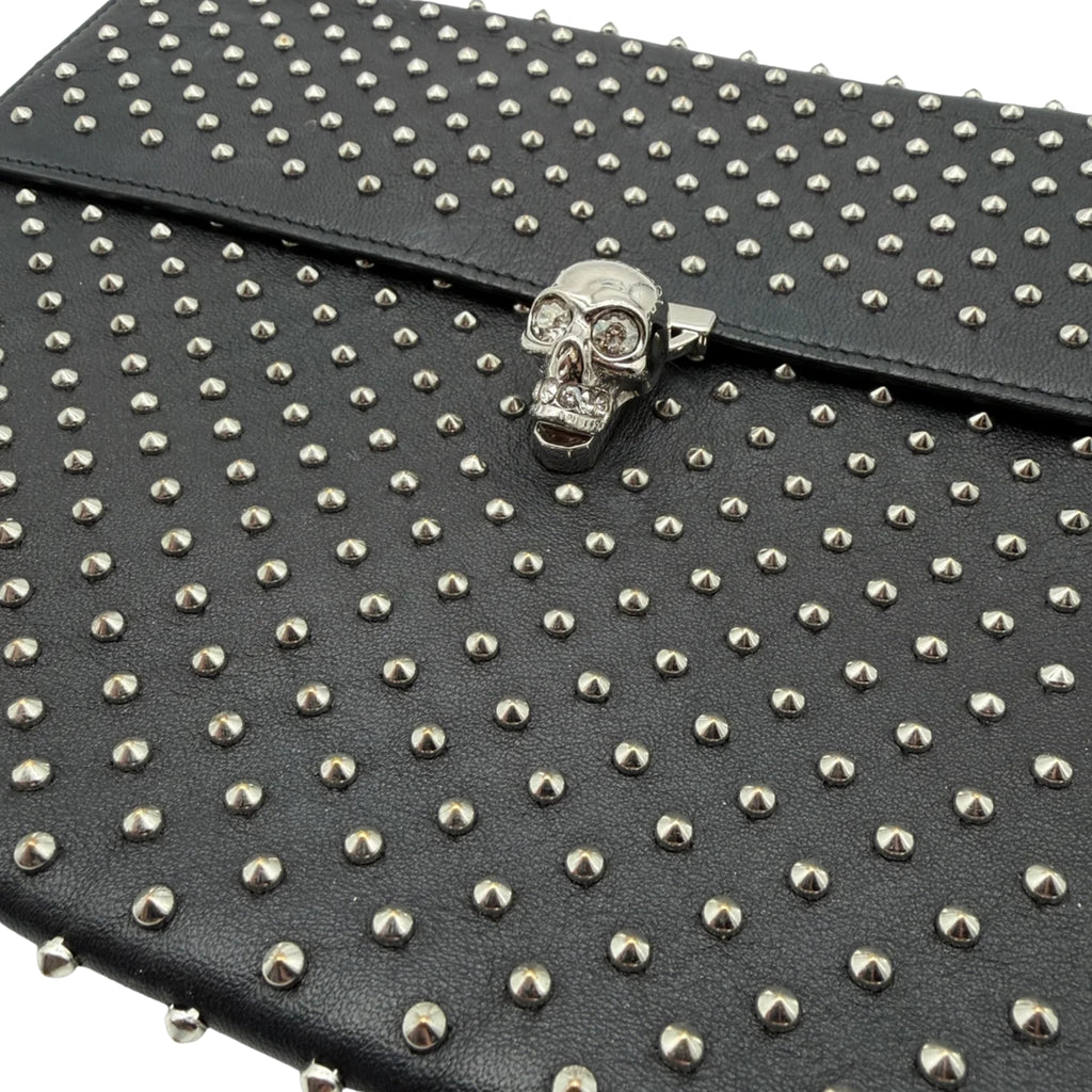 Alexander McQueen  Pochette Skull de Cuero