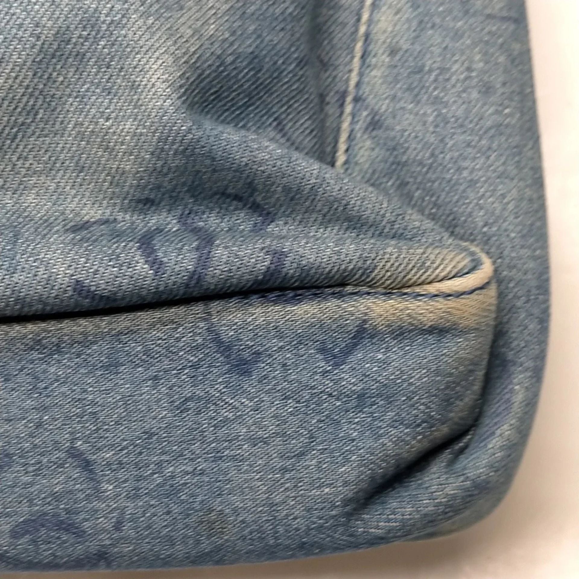 Chanel CC Denim Shoulder Bag