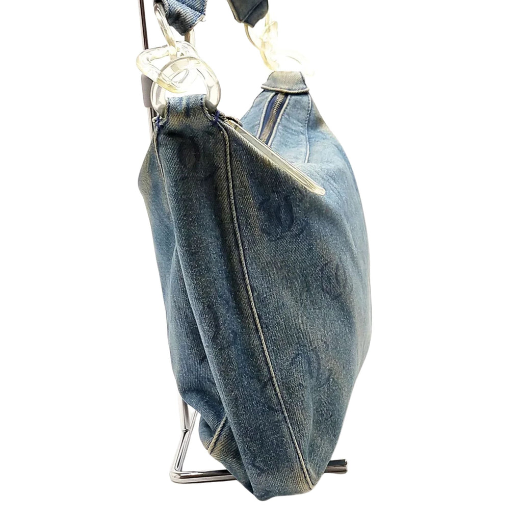 Chanel CC Denim Shoulder Bag