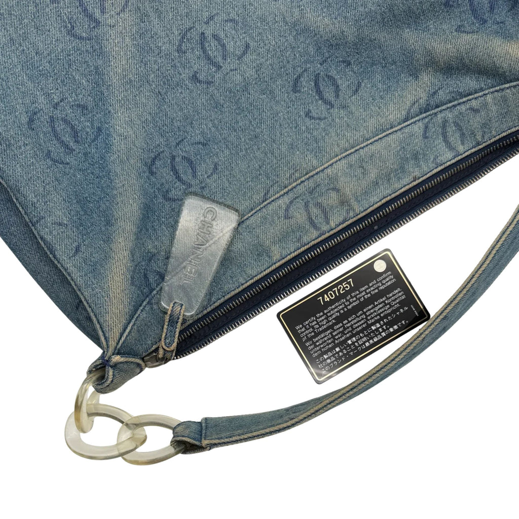 Chanel CC Denim Shoulder Bag