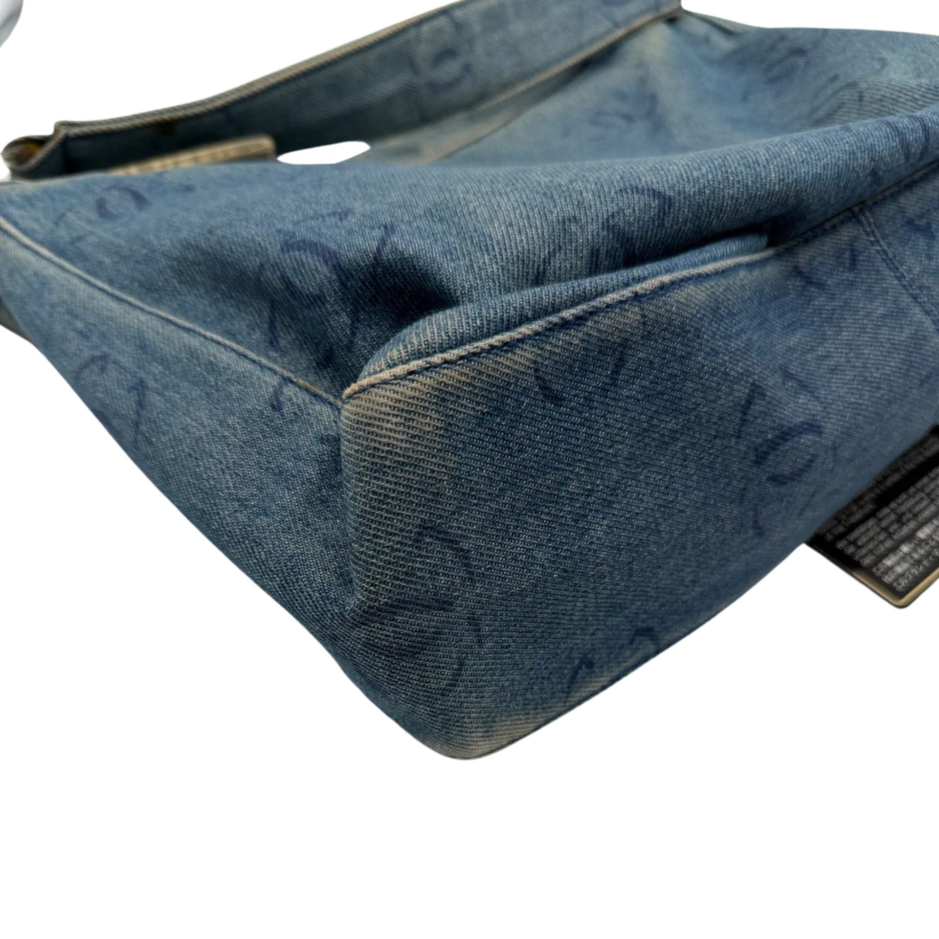 Chanel CC Denim Shoulder Bag