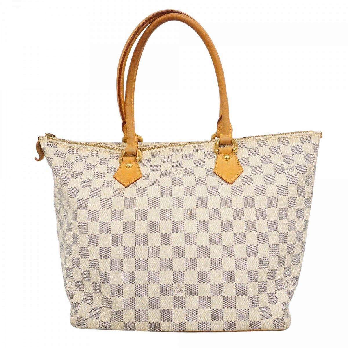 Louis Vuitton Damier Azur Saleya MM Tote Bag