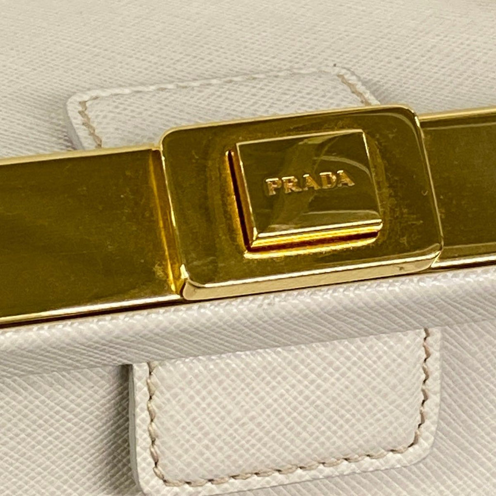 Prada Saffiano Lux Doctor Frame Bag
