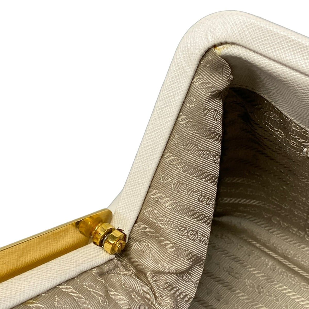 Prada Saffiano Lux Doctor Frame Bag