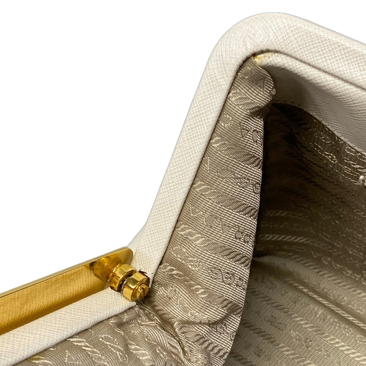 Prada Saffiano Lux Doctor Frame Bag