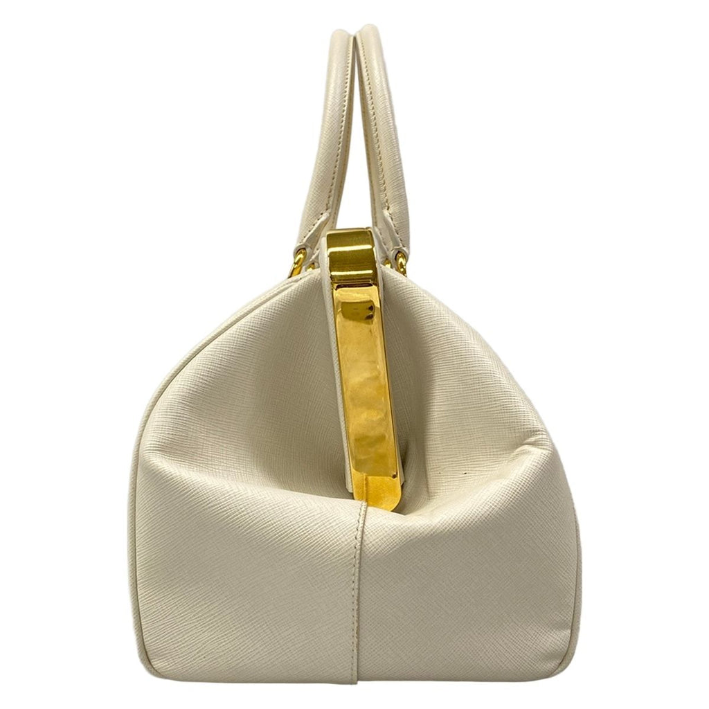 Prada Saffiano Lux Doctor Frame Bag