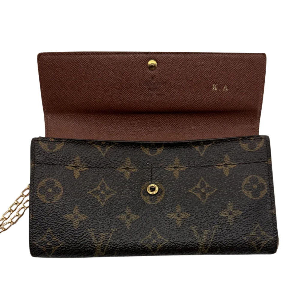 Louis Vuitton Sarah Wallet on Chain