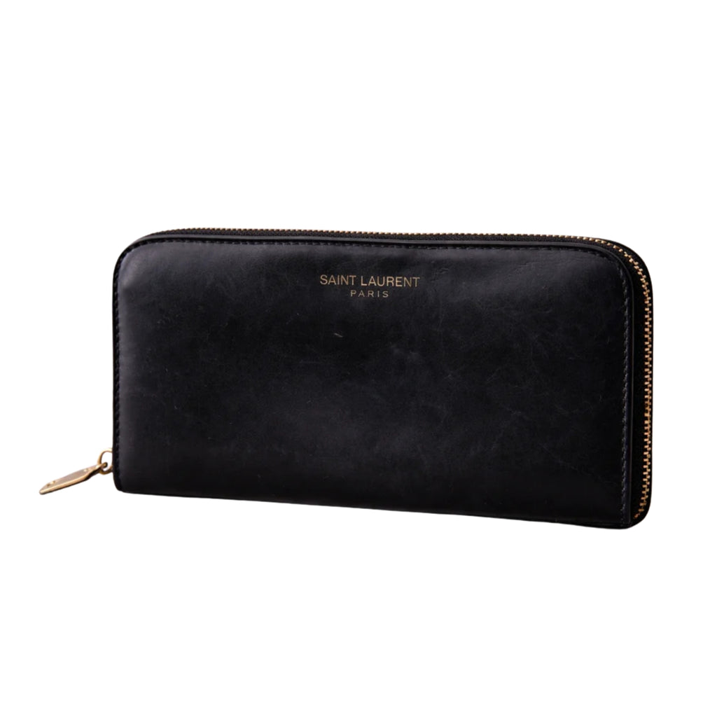 Saint Laurent Rive Gauche Leather Wallet