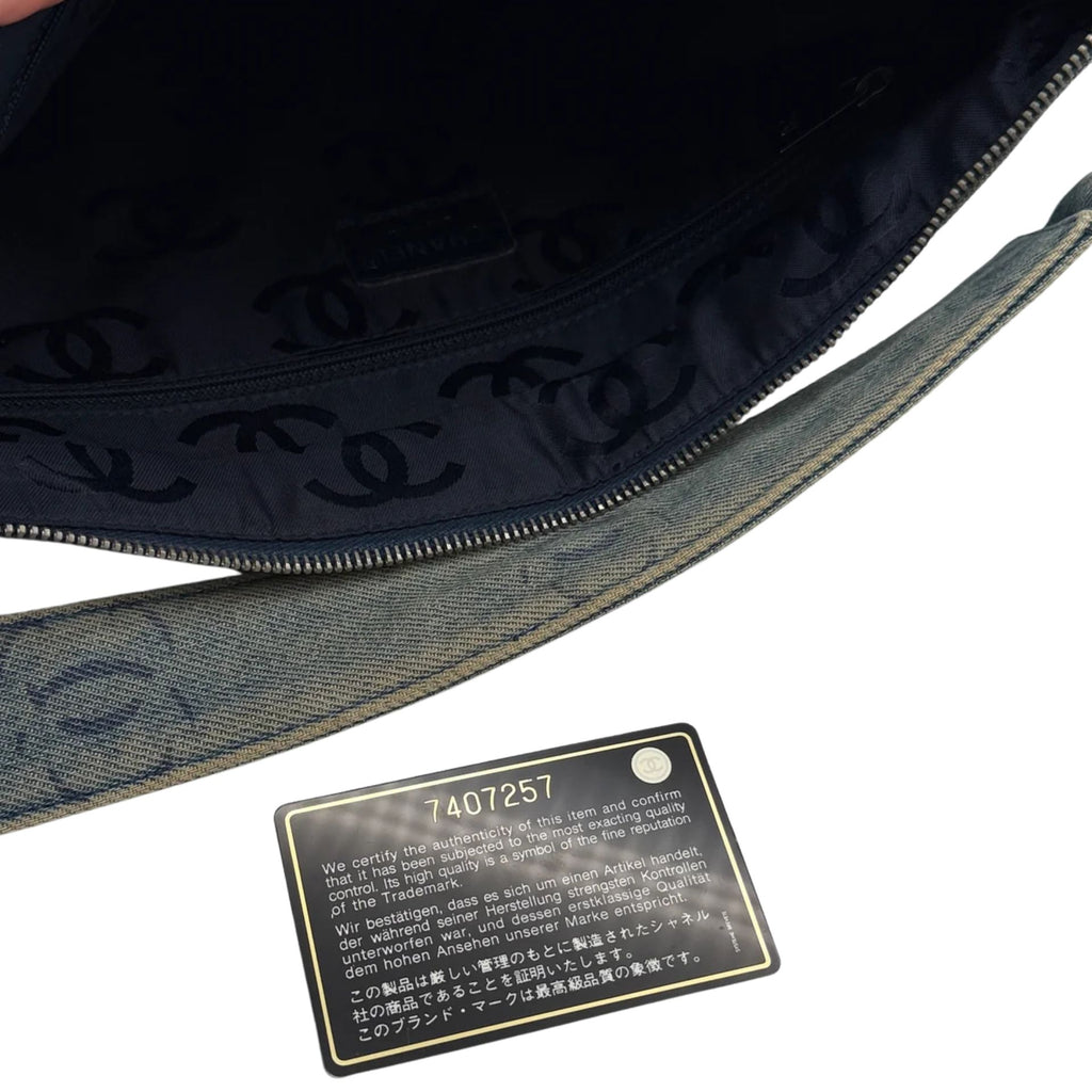 Chanel CC Denim Shoulder Bag