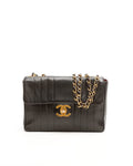 Chanel Lambskin Jumbo Vertical Quilted Single Flap Bag