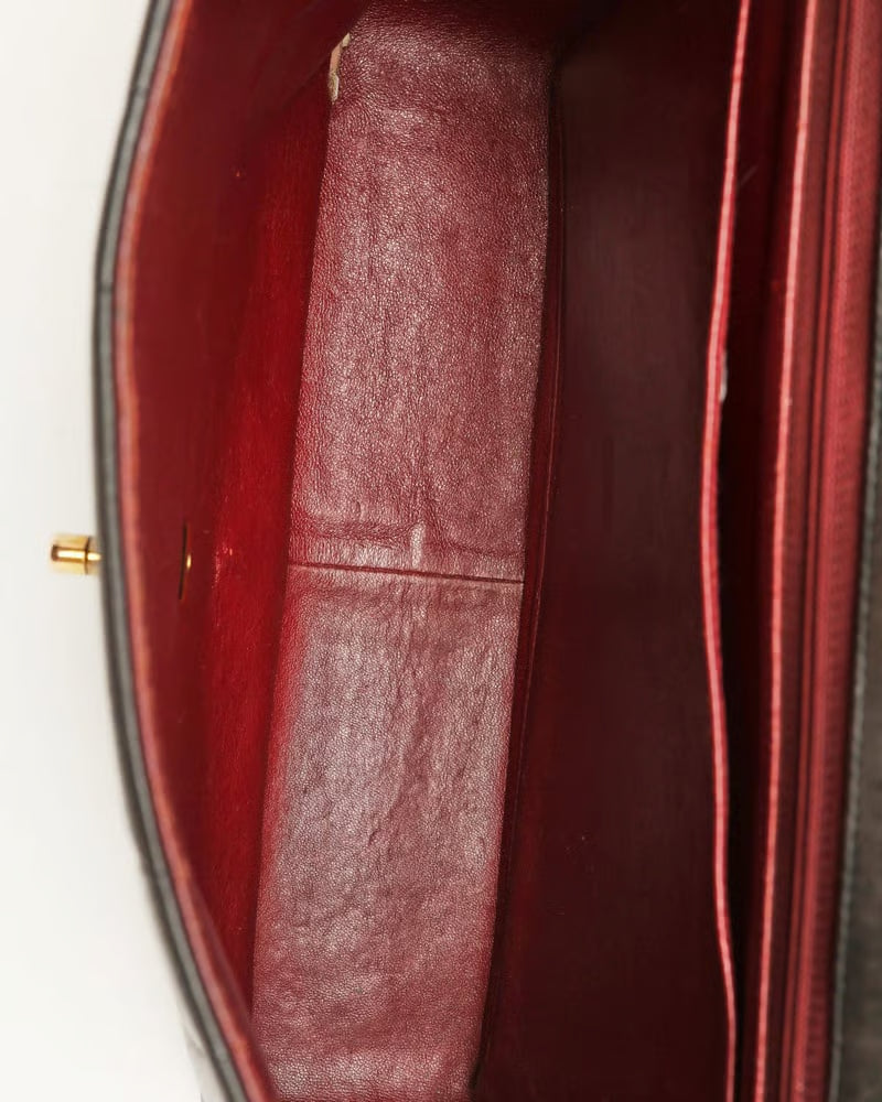 Chanel Lambskin Jumbo Vertical Quilted Single Flap Bag