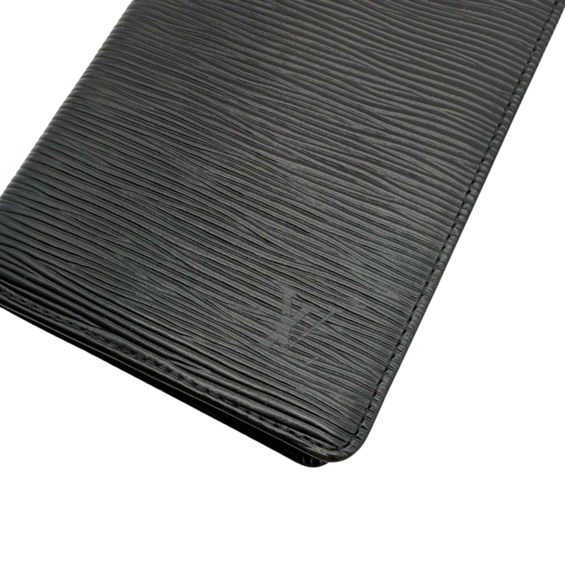 Louis Vuitton Epi Black Long Brazza Wallet