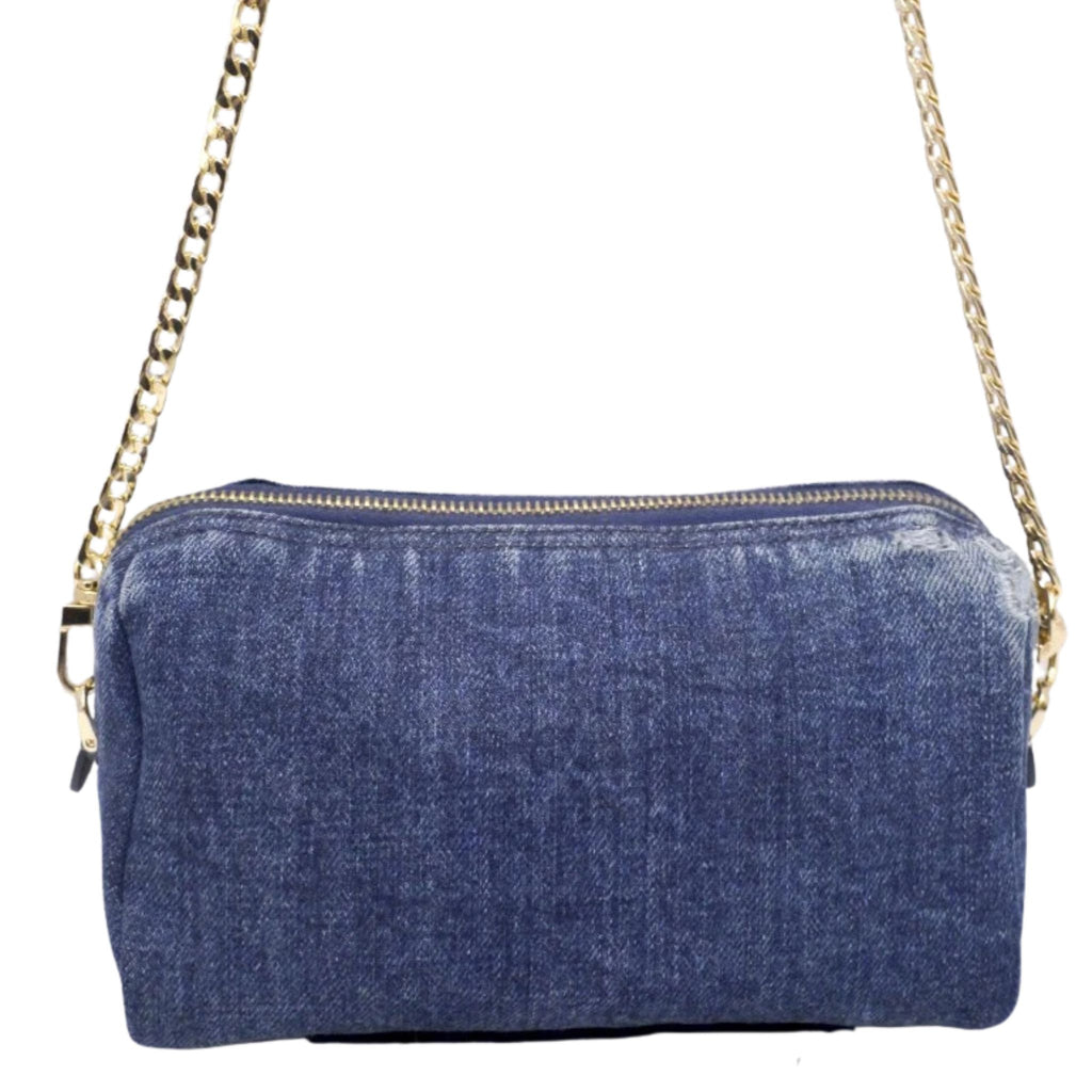 Prada Canapa Denim Bag