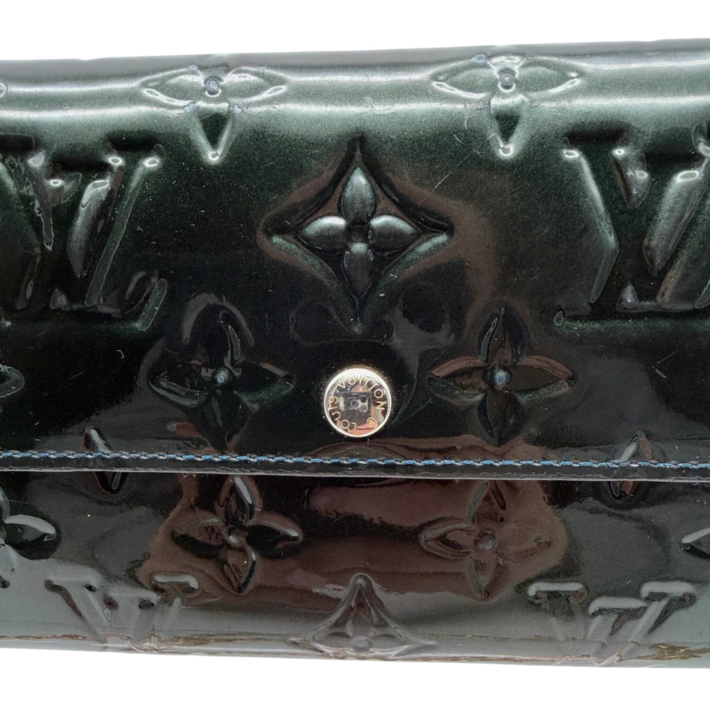 Louis Vuitton Sarah Monogram Vernis - Deep Emerald Green