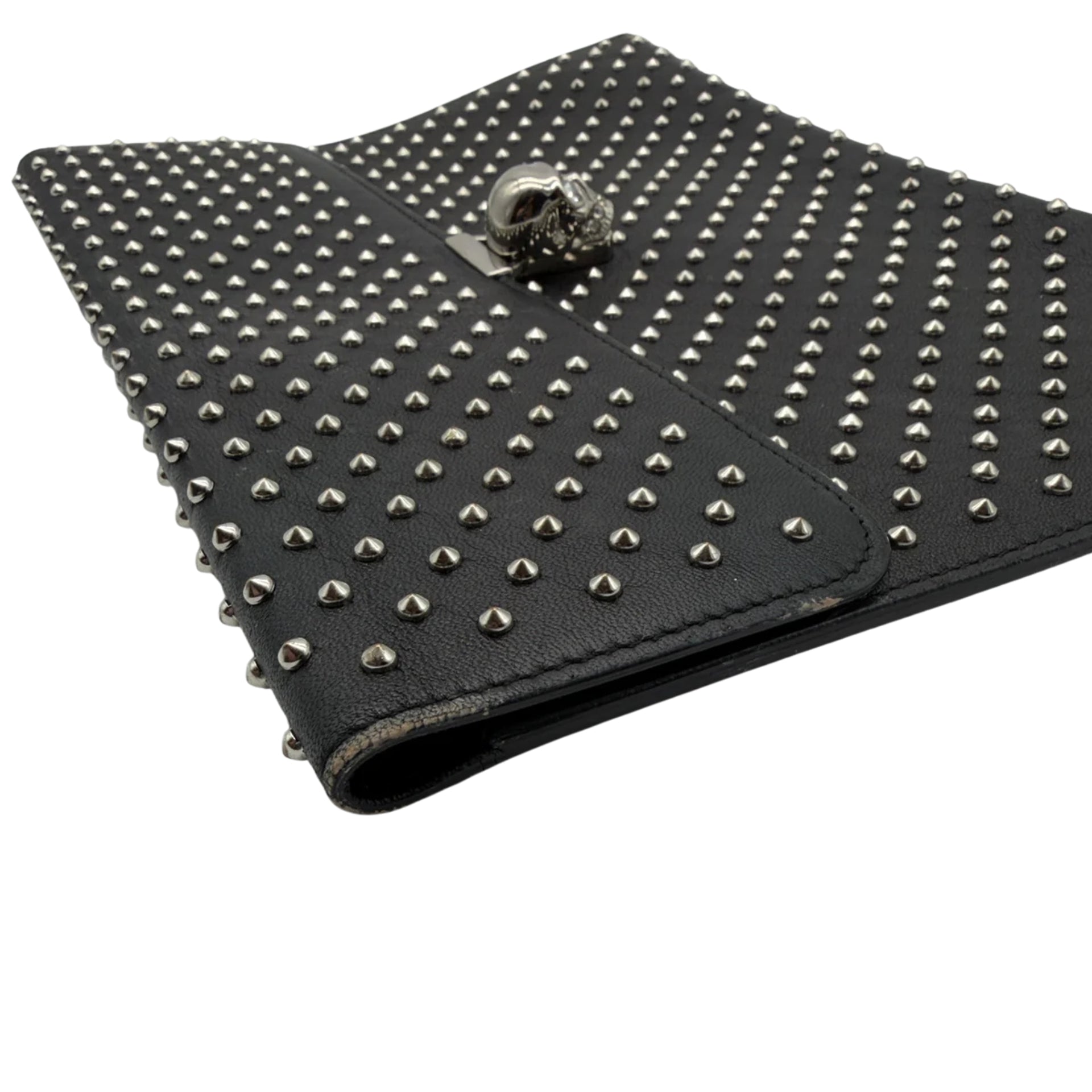 Alexander McQueen  Pochette Skull de Cuero