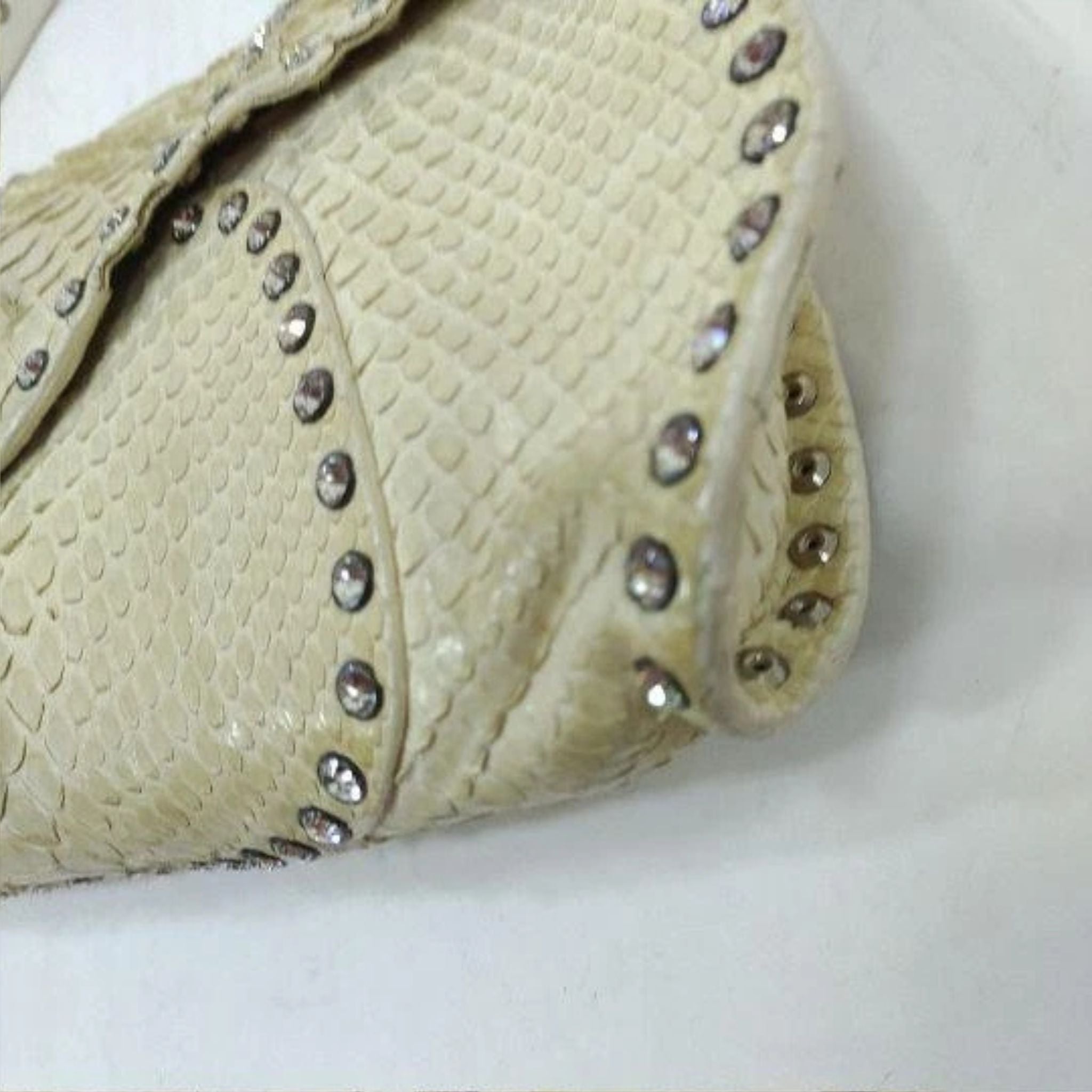 Céline Python Leather Poulbot Shoulder Bag