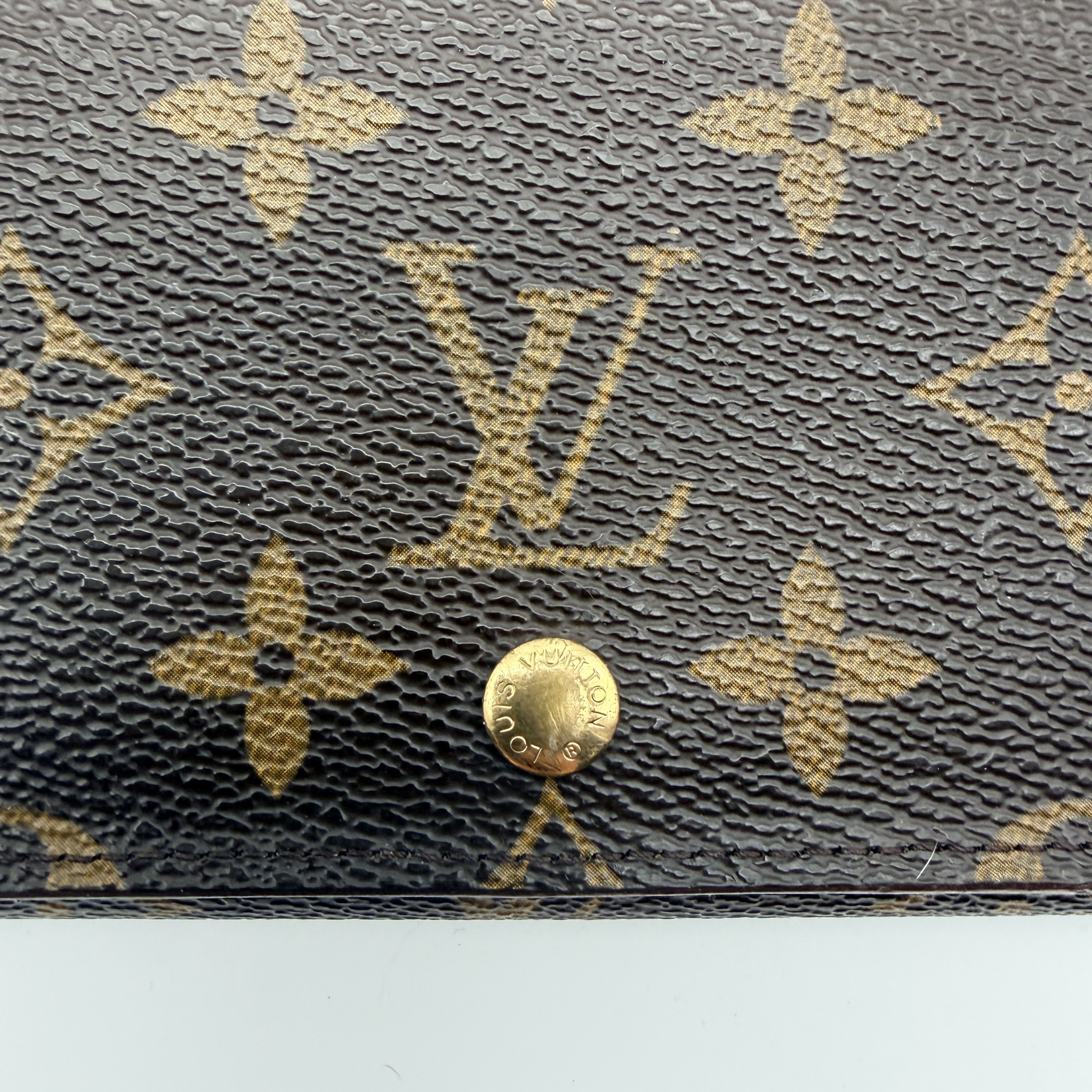 Louis Vuitton Monogram Porte-Monnaie Tresor Wallet on Chain