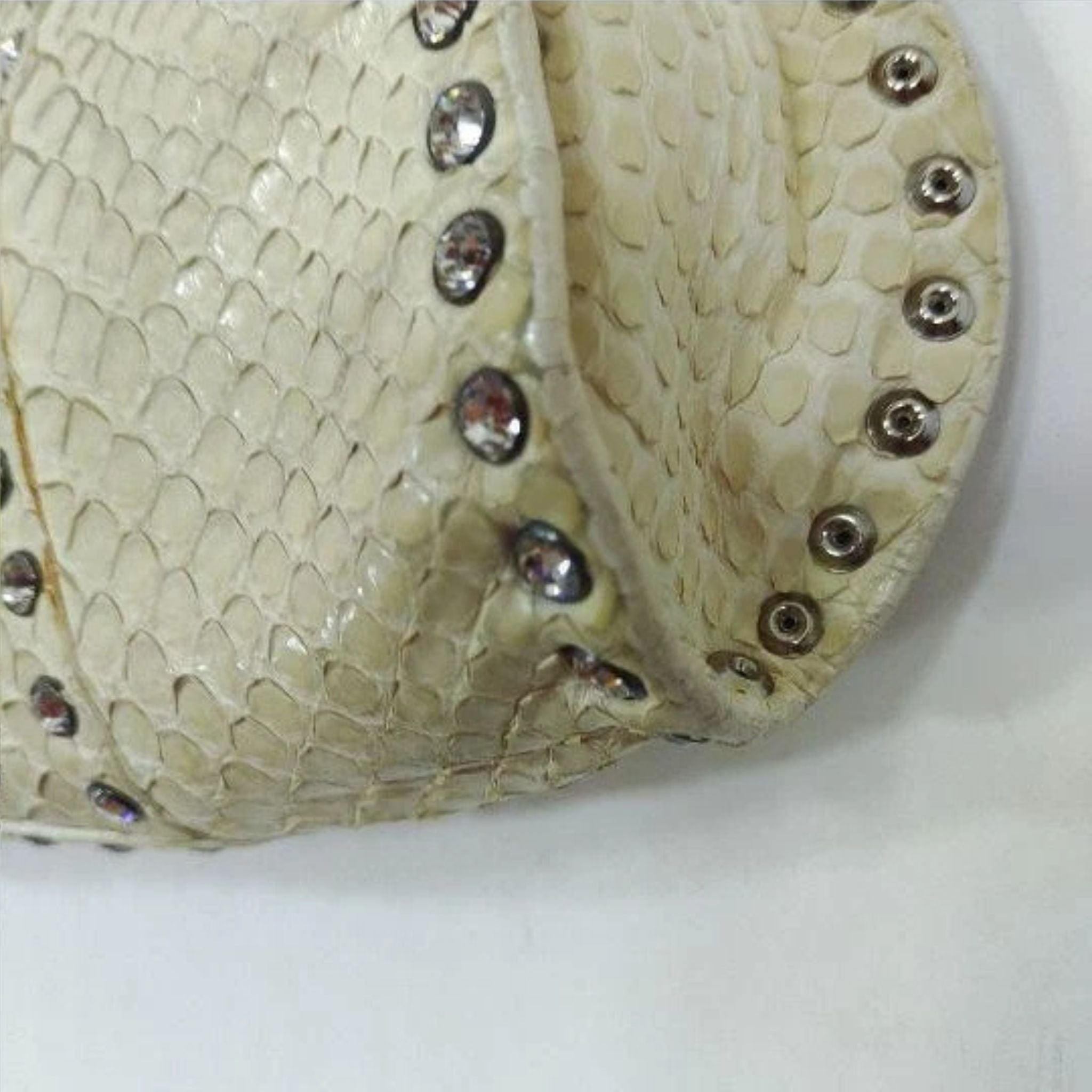 Céline Python Leather Poulbot Shoulder Bag