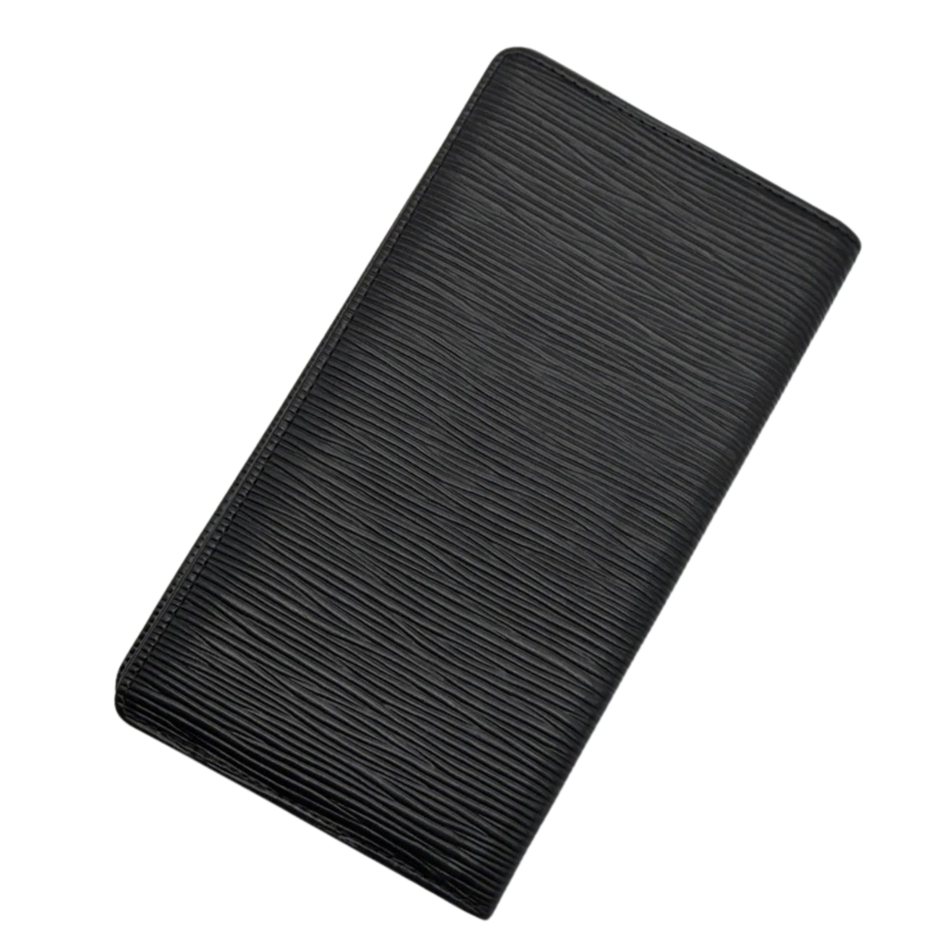 Louis Vuitton Epi Black Long Brazza Wallet