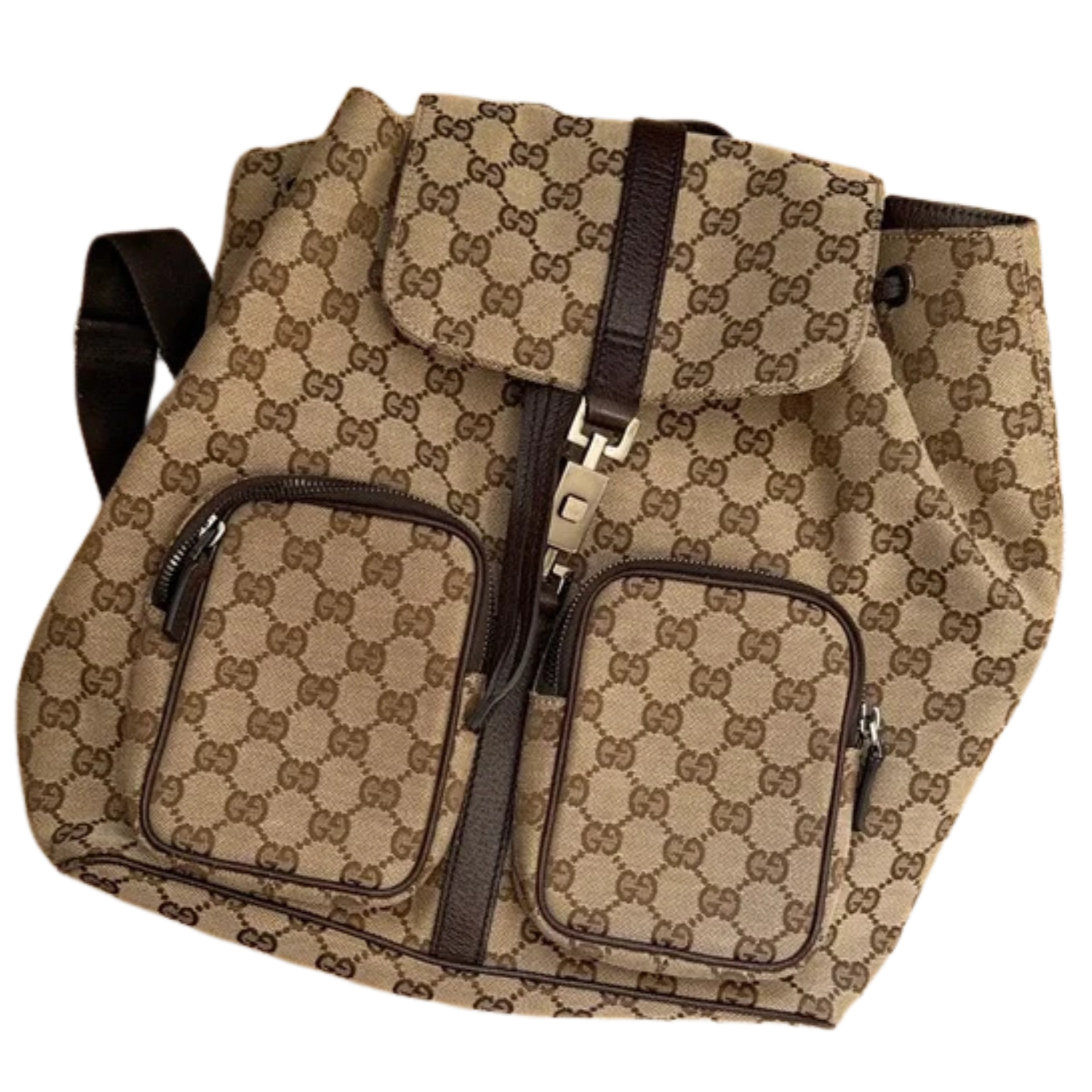 Gucci GG Canvas Jackie Backpack