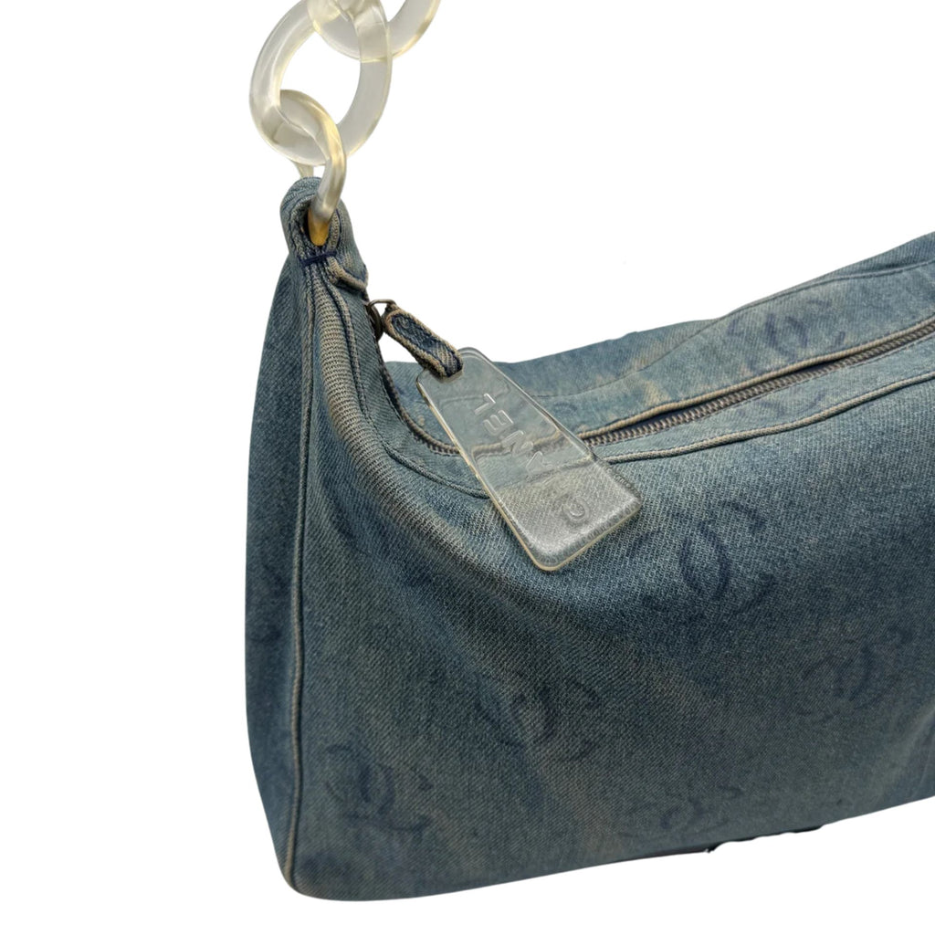 Chanel CC Denim Shoulder Bag