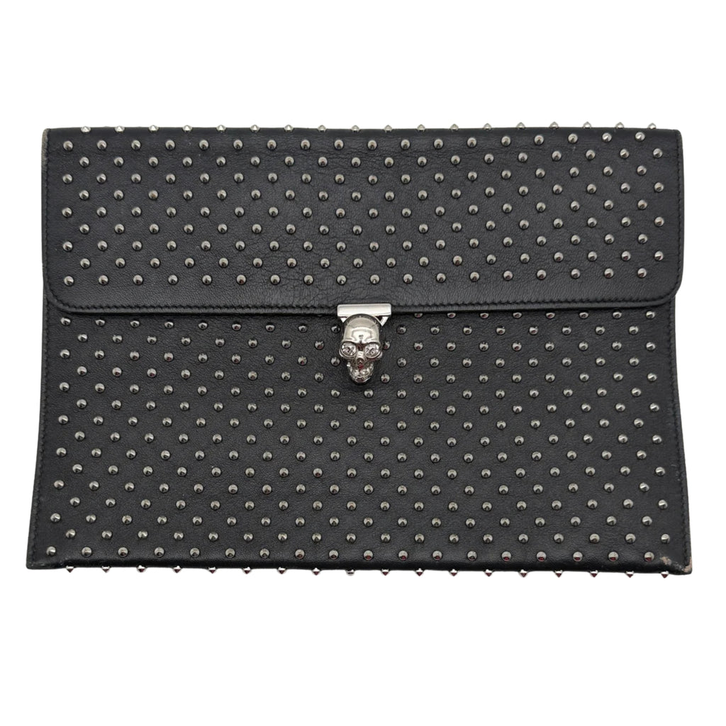 Alexander McQueen  Pochette Skull de Cuero