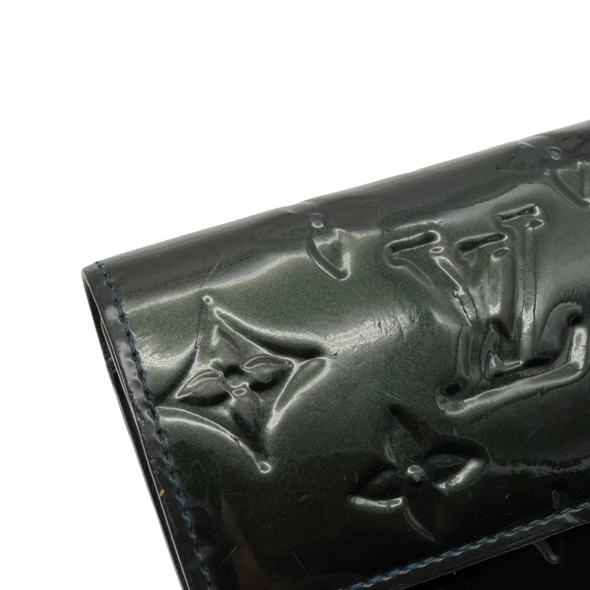 Louis Vuitton Sarah Monogram Vernis - Deep Emerald Green