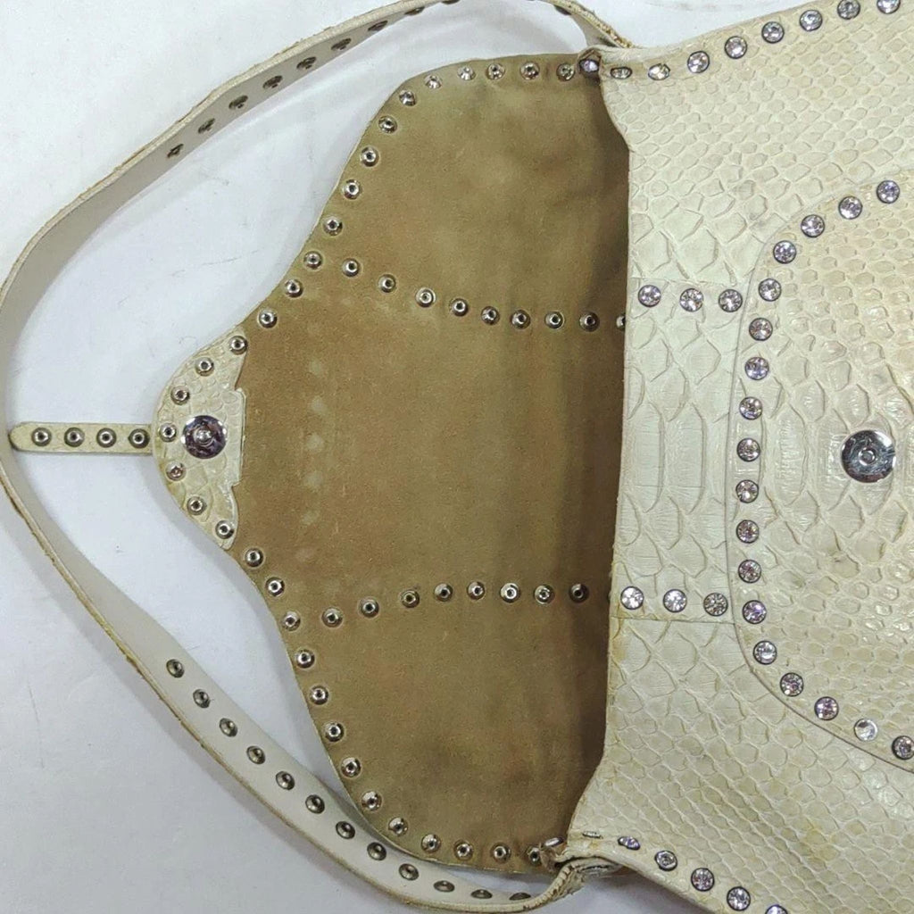 Céline Python Leather Poulbot Shoulder Bag