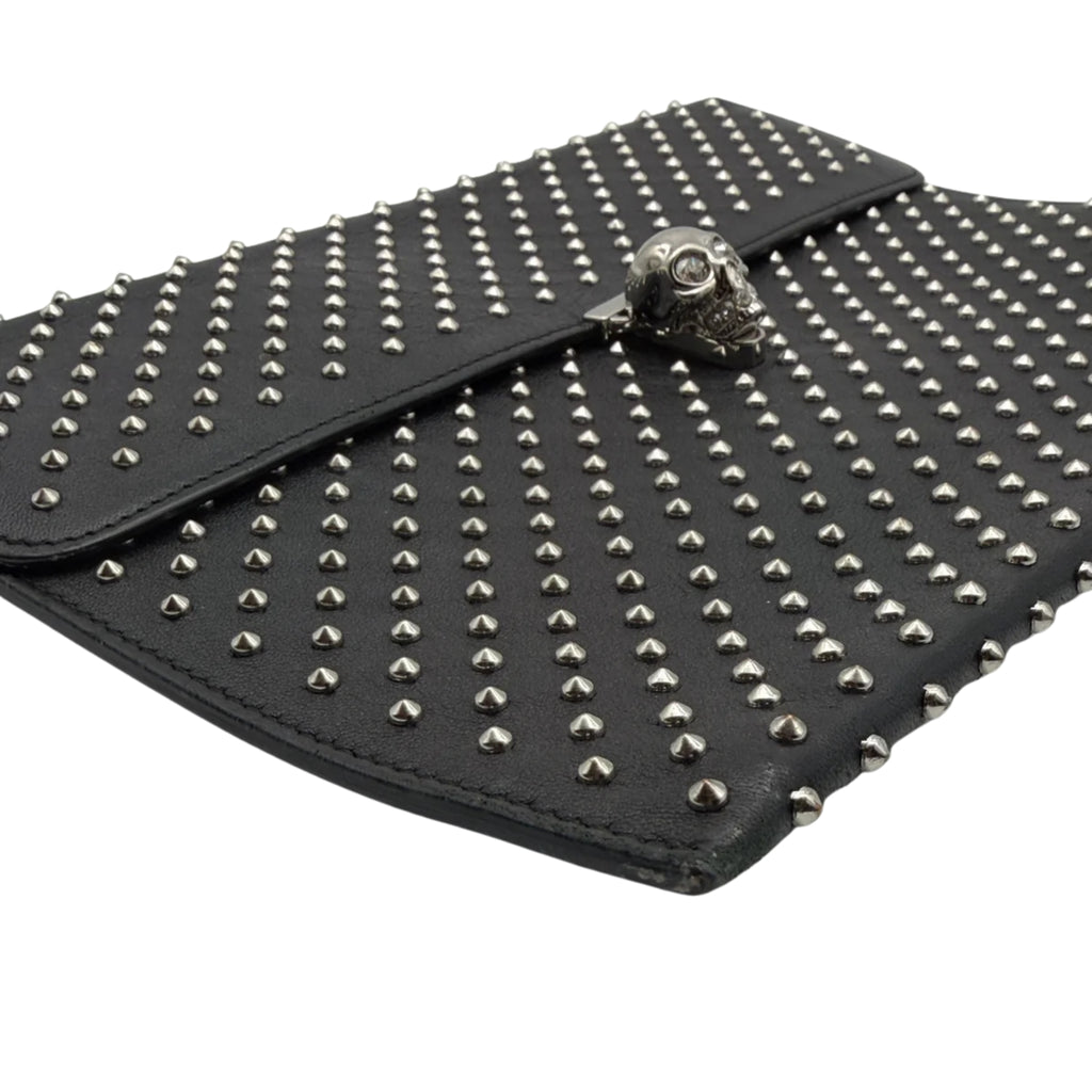 Alexander McQueen  Pochette Skull de Cuero