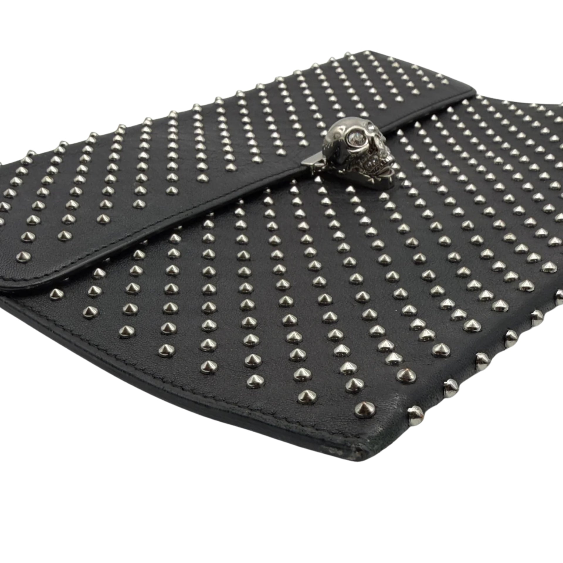 Alexander McQueen  Pochette Skull de Cuero