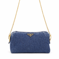 Prada Canapa Denim Bag