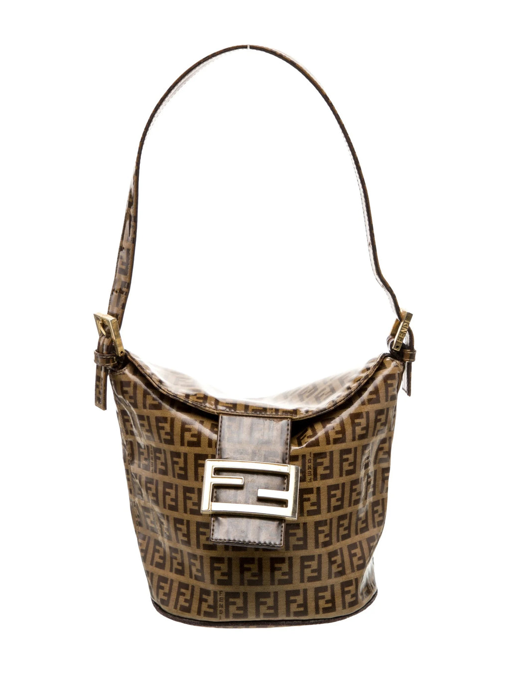 Fendi Zucchino Monogram Bucket Bag