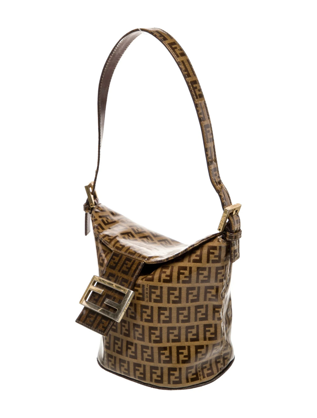 Fendi Zucchino Monogram Bucket Bag