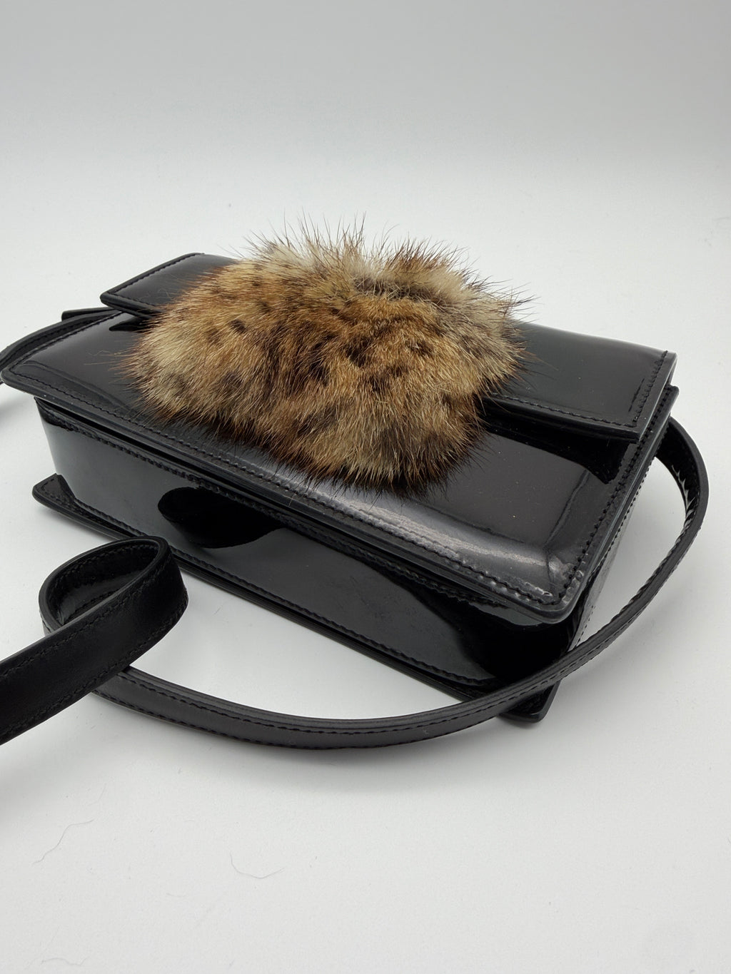 Saint Laurent Lulu Bunny Shoulder Bag