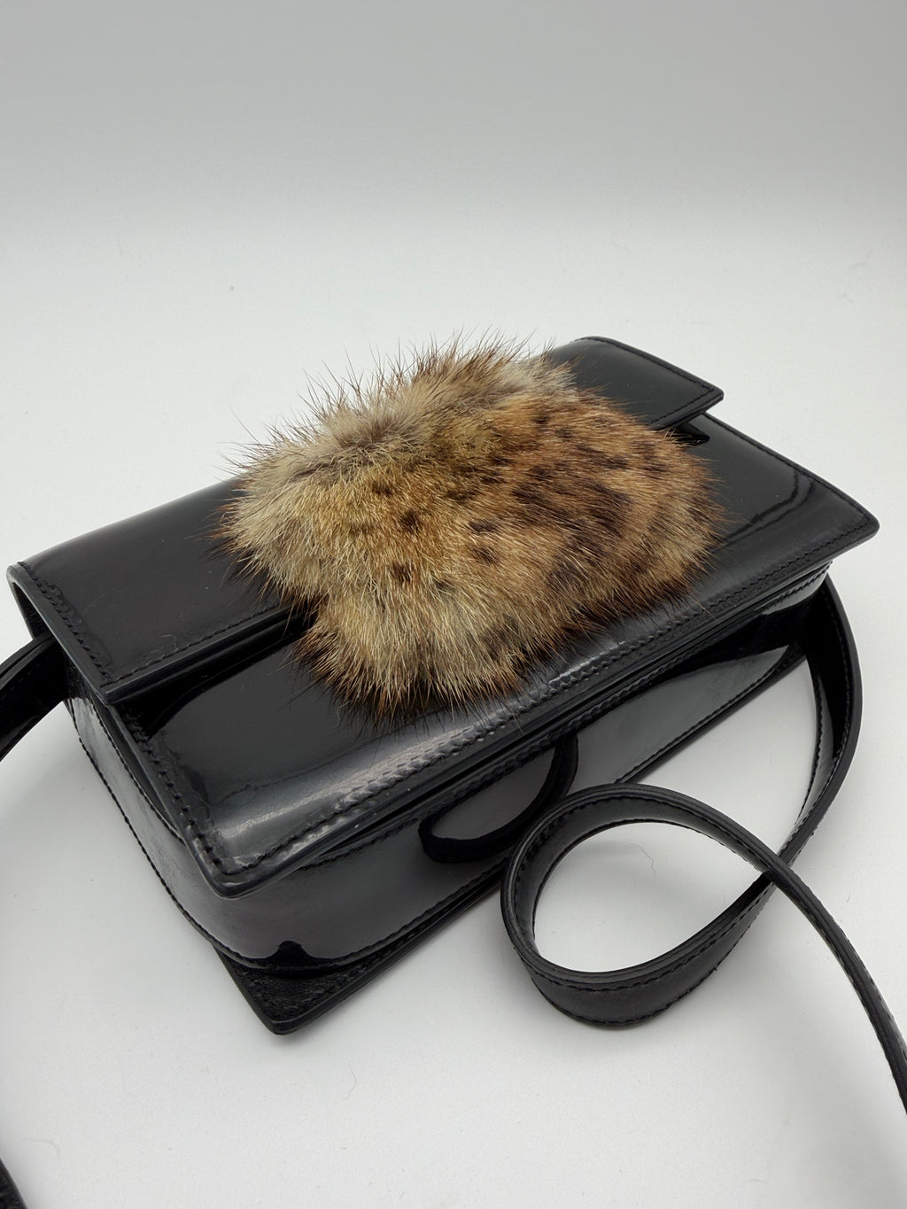 Saint Laurent Lulu Bunny Shoulder Bag