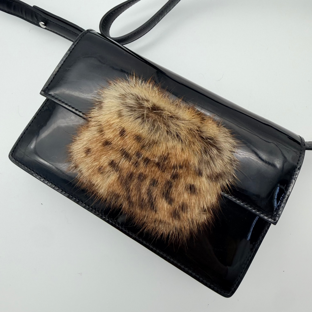 Saint Laurent Lulu Bunny Shoulder Bag